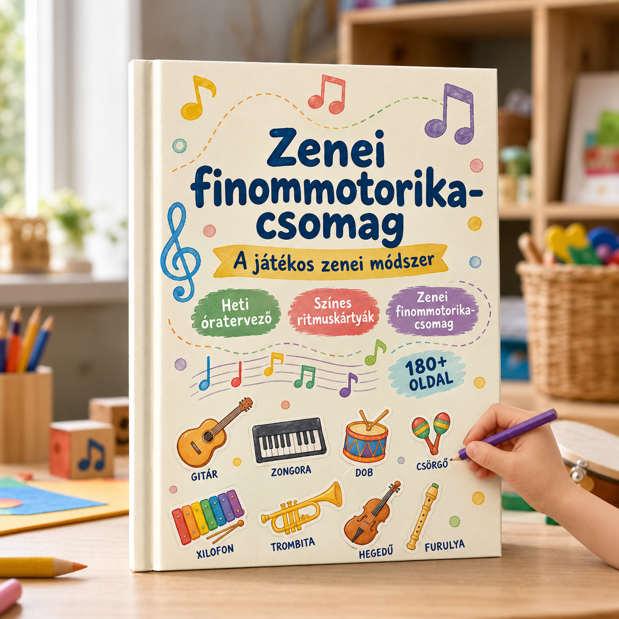 Zenei finommotorika-csomag